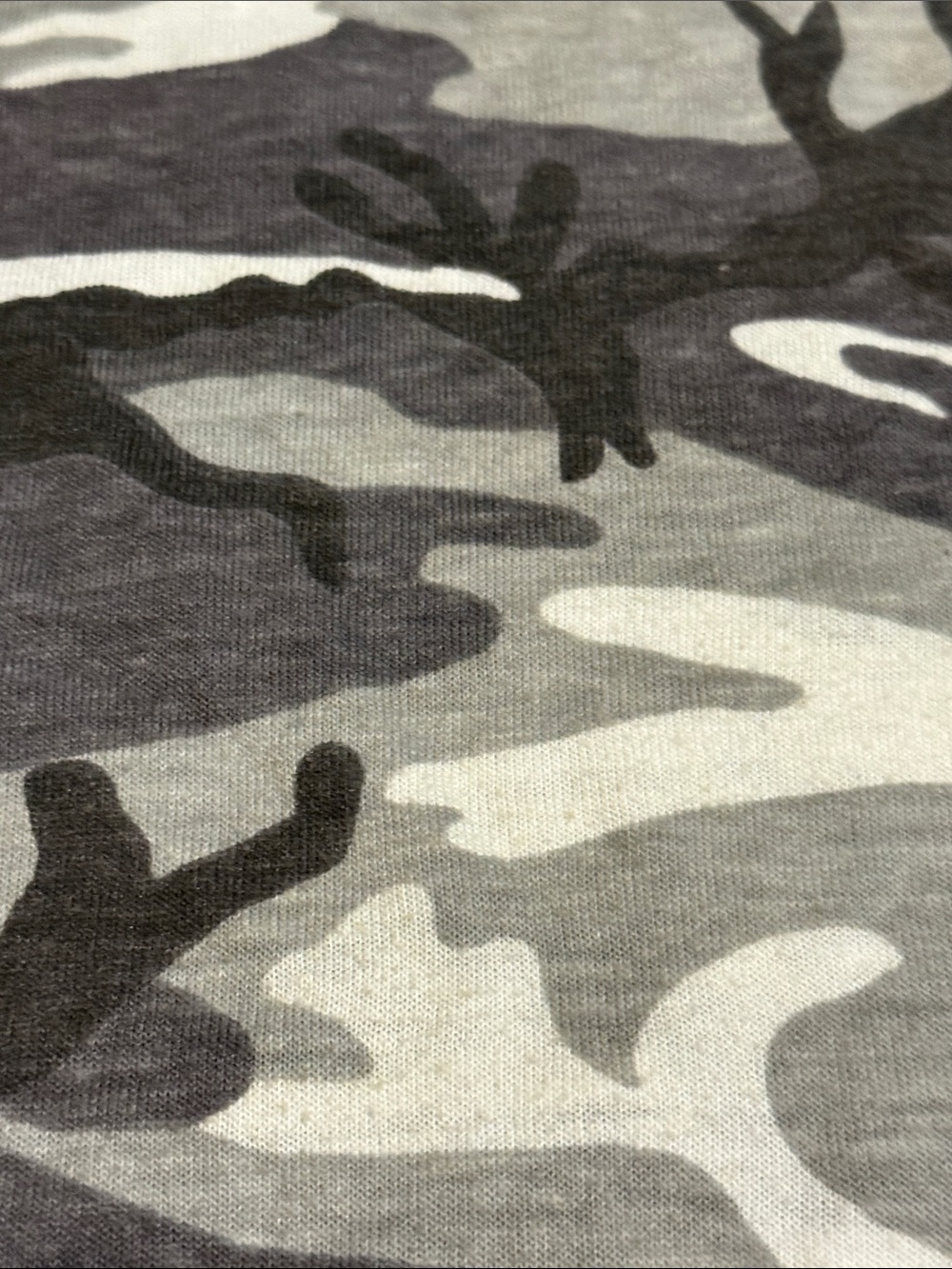 Sleeveless Camo Tank Top - Gray Camo women’s size medium - Picture 5 of 8